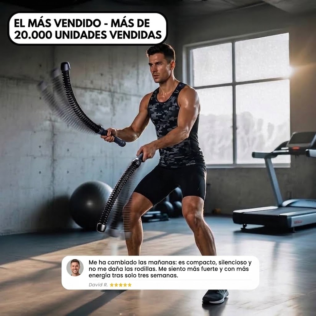 voltrix™ – Cuerdas de Batalla Compactas para Casa